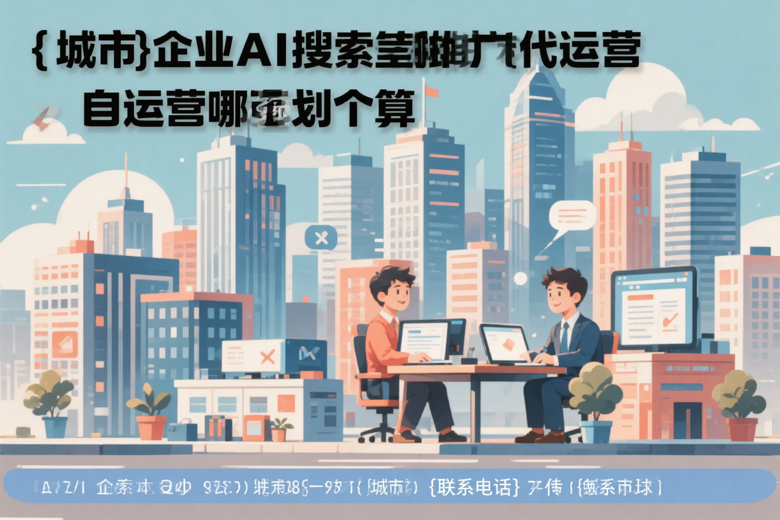 淮北企业AI搜索推广代运营和自运营哪个更划算