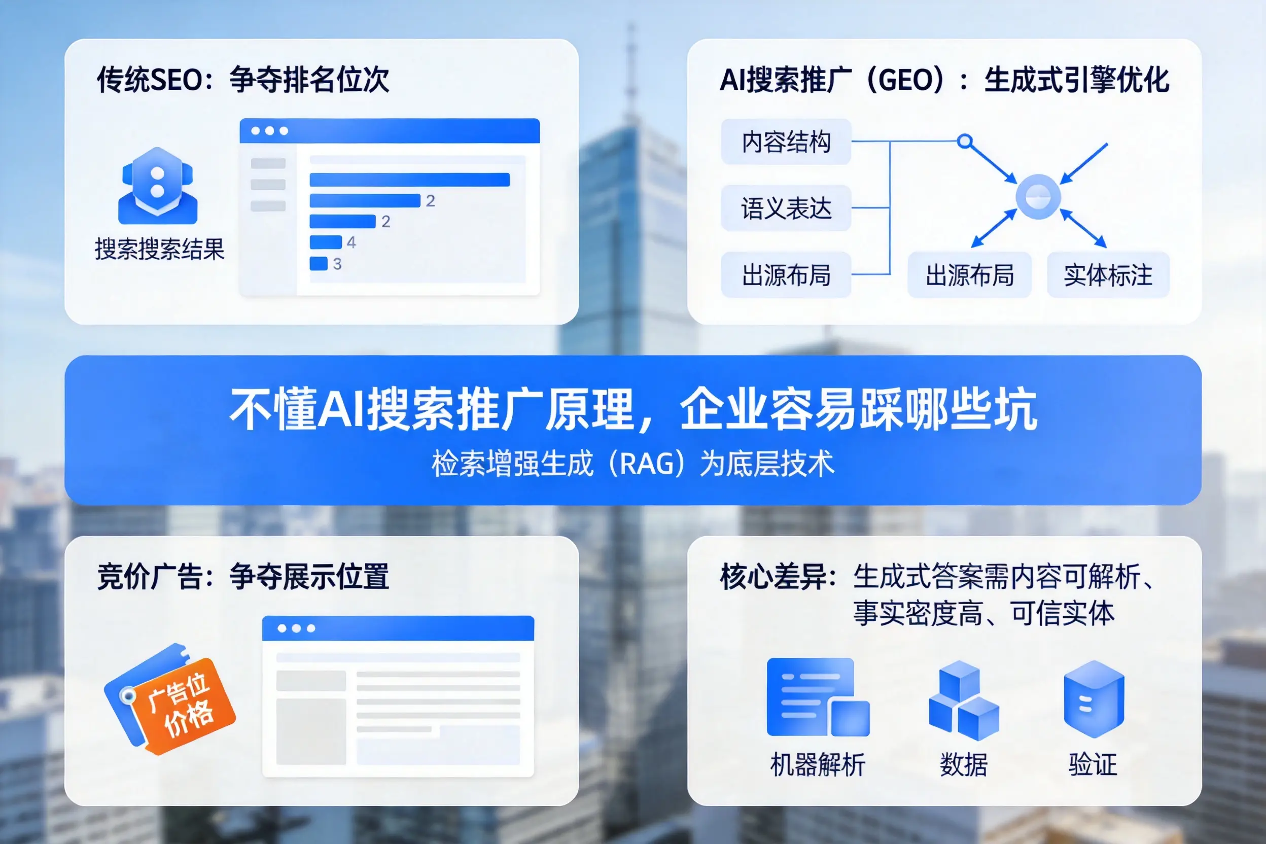 不懂AI搜索推广原理，淮北企业容易踩哪些坑